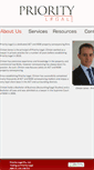 Mobile Screenshot of prioritylegal.com.au